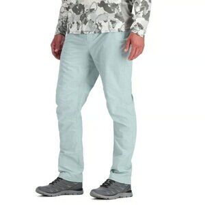 Simms Super Light Men's Nylon Pants Ocean Breeze Blue - Size 38R